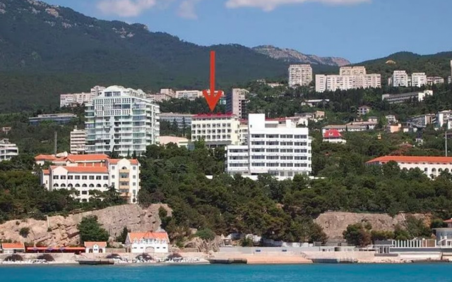 расположение пансионата